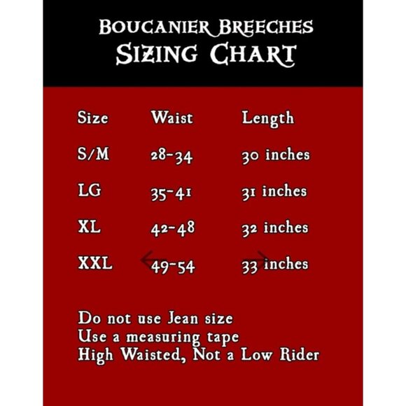 Pirate Fashions Black Boucanier Breeches With Red Sash Button Fly & socks Large - Picture 5 of 8